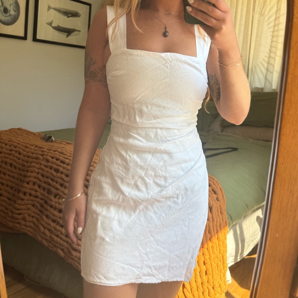 Reformation Kerrigan Linen Dress